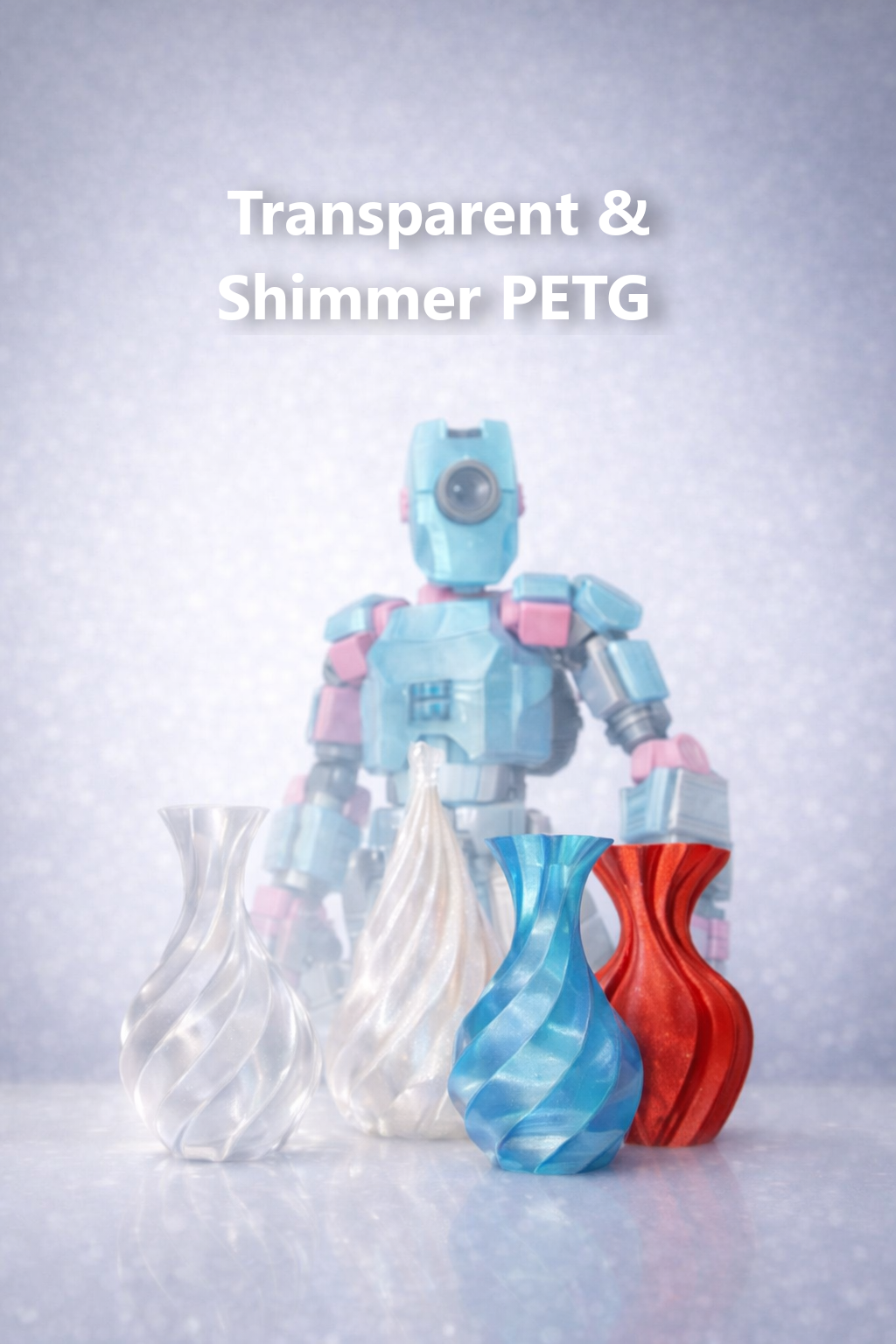 Transparent & Shimmer PETG