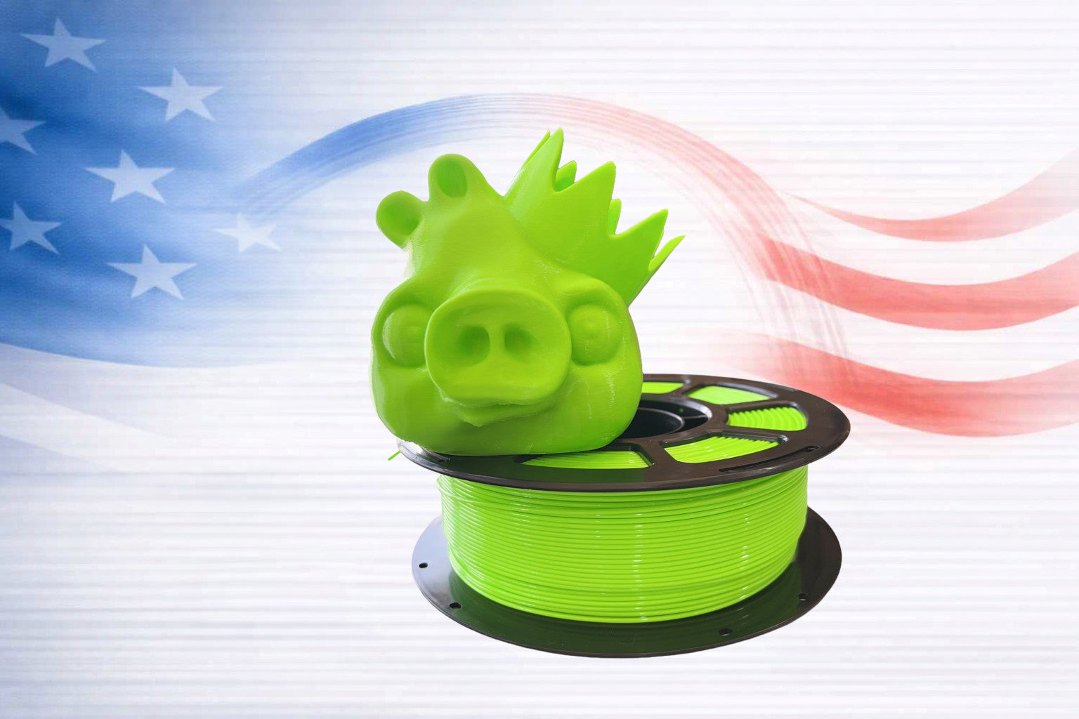 Basic Bright Green 1KG PETG Filament