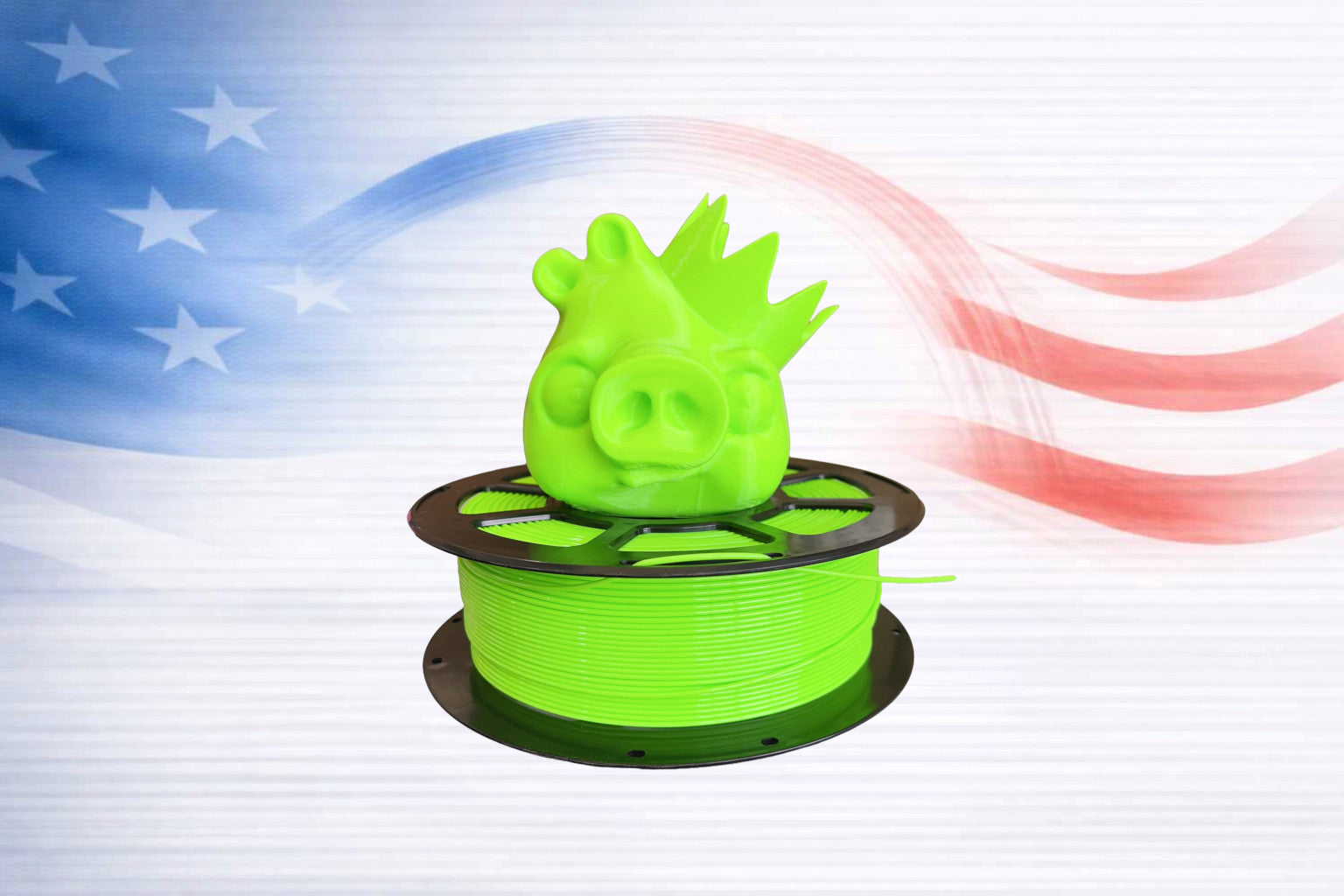 Basic Bright Green 1KG PETG Filament
