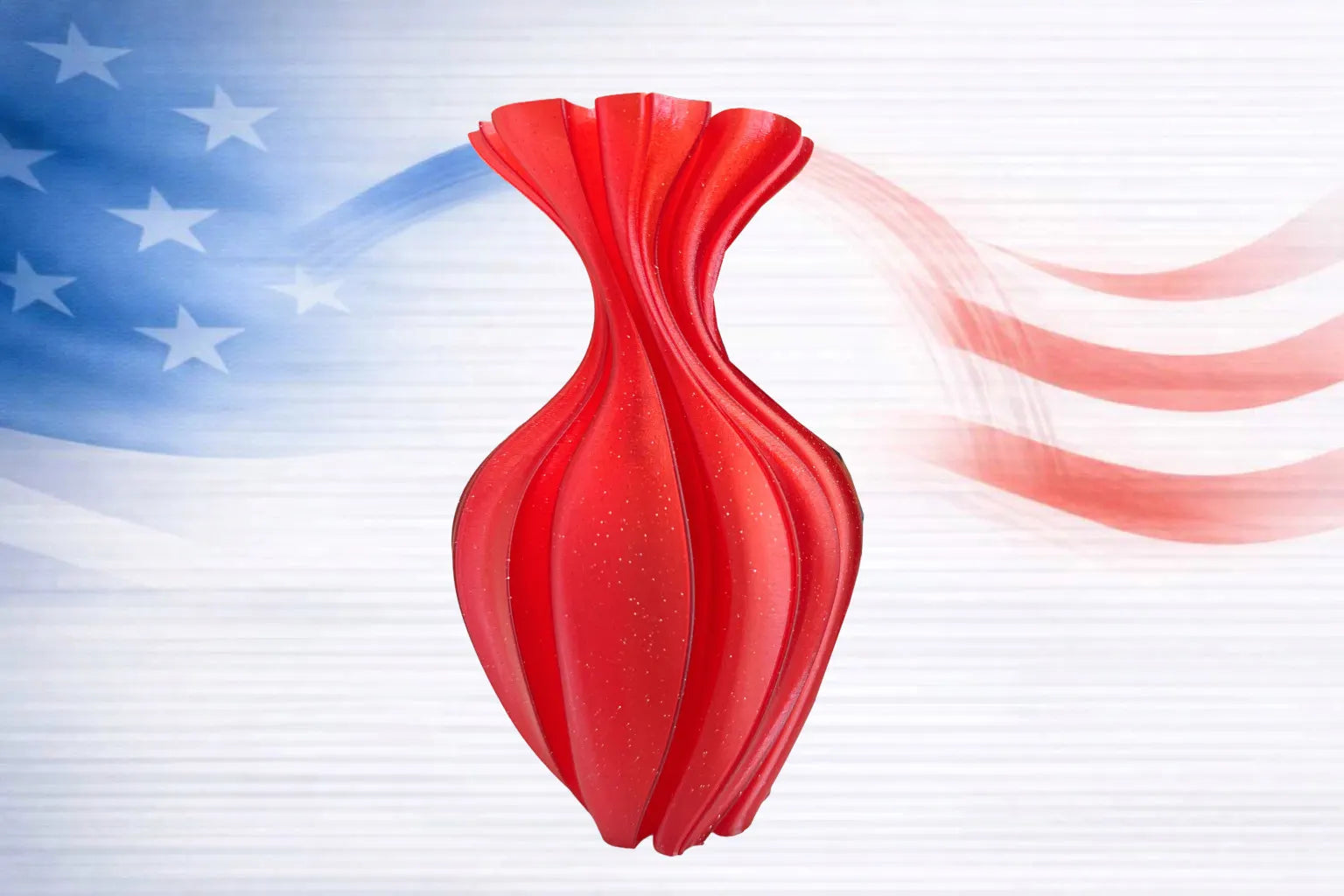 Colorful Shimmer Red 1KG PETG Filament