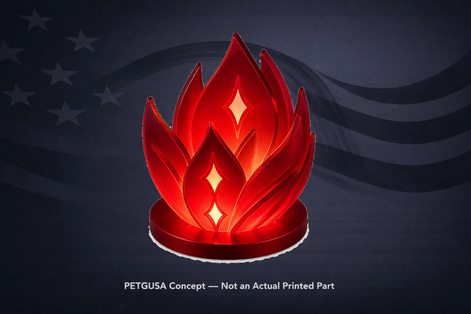 Light Diffusion Red 1KG PETG Filament