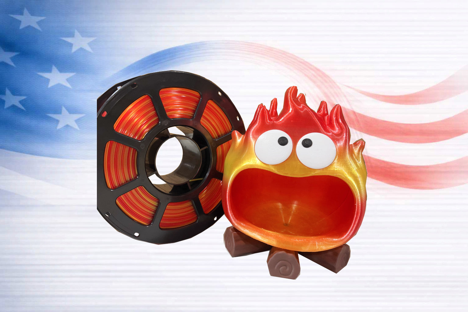 Rainbow Fire 1KG PETG Filament