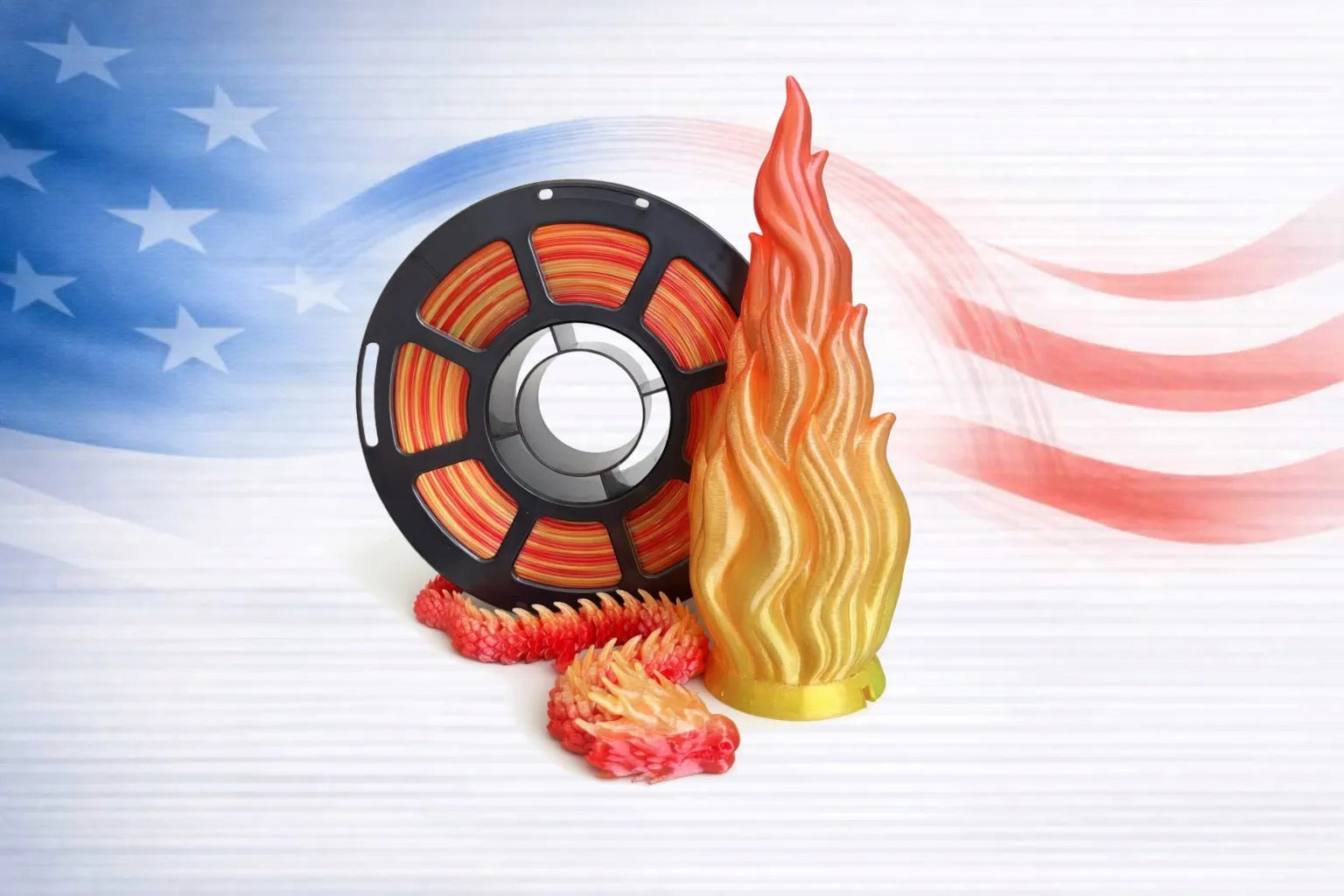 Rainbow Fire 1KG PETG Filament