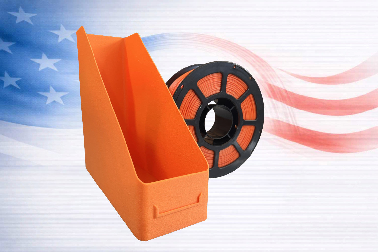 Glass Filled Orange 1KG PETG-GF Filament