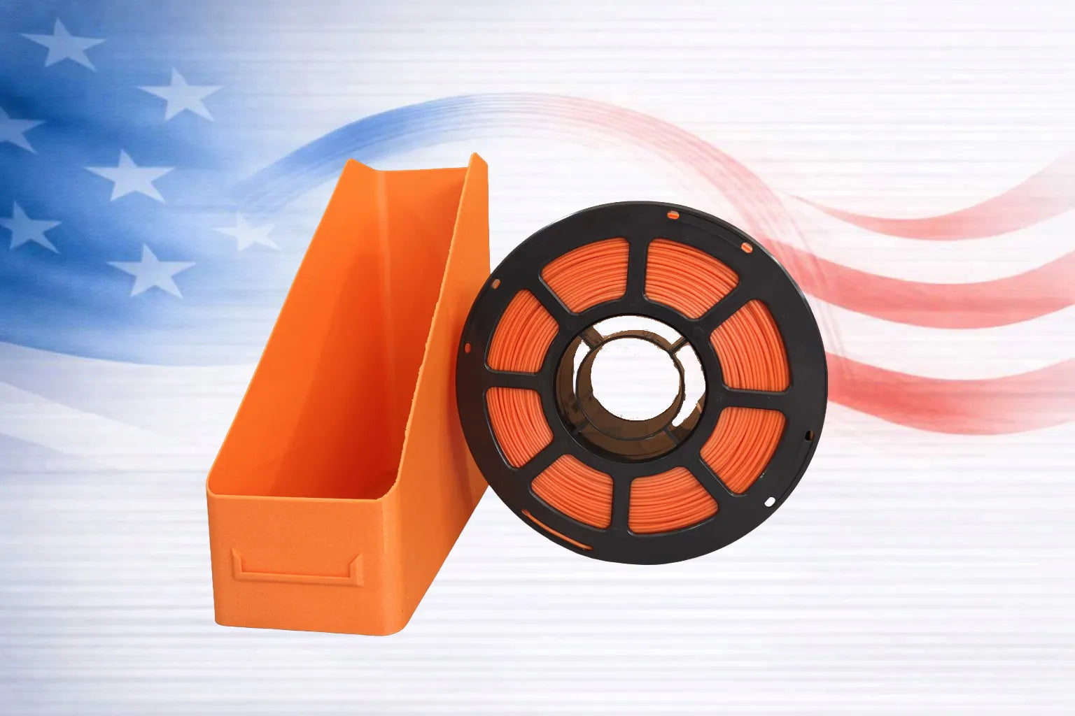 Glass Fiber Orange 1KG PETG-GF Filament