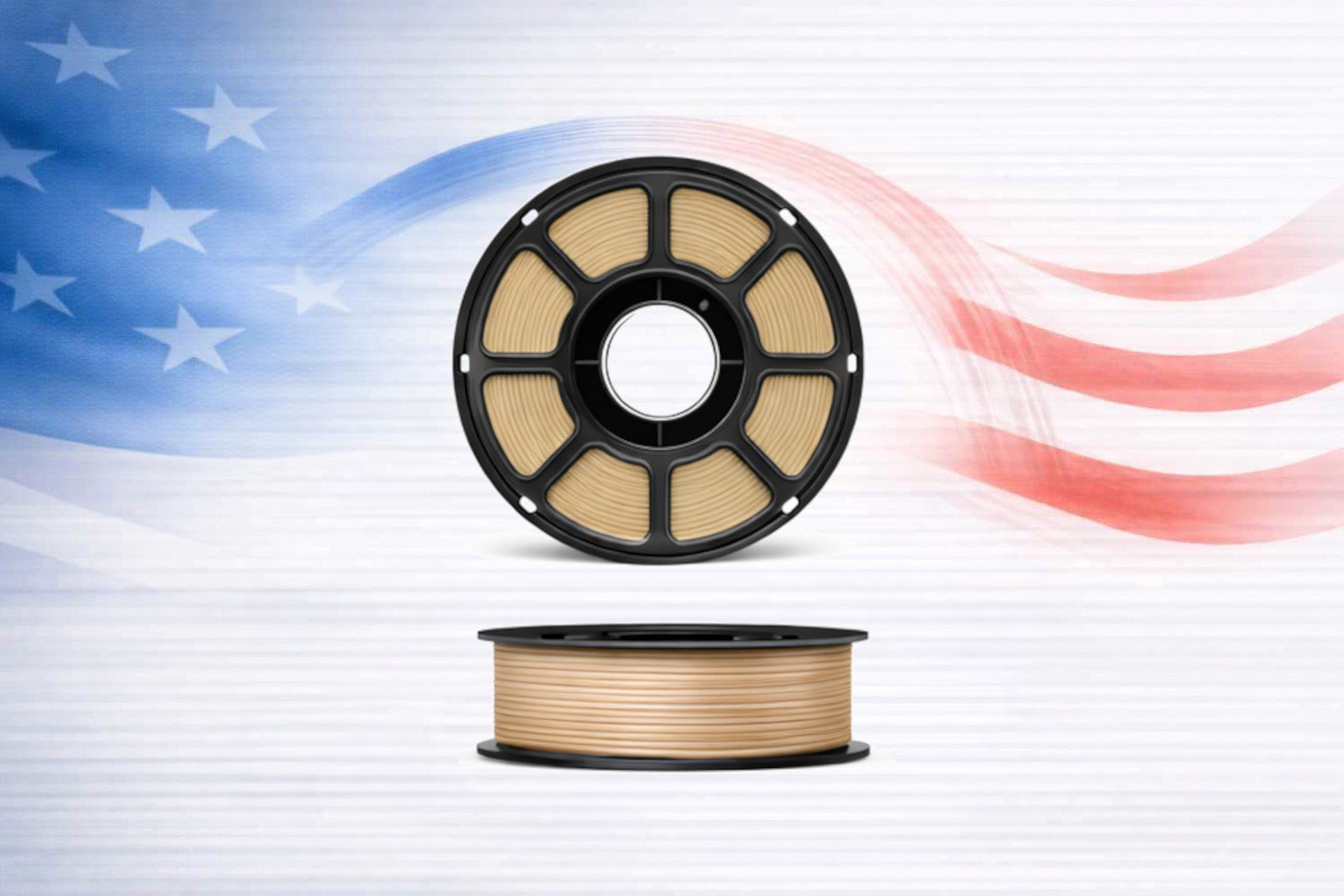 Matte Half-White Complexion 1KG PETG Filament
