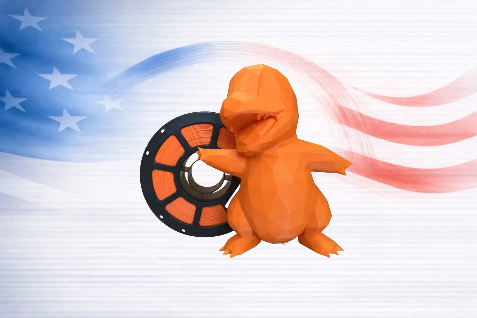 Matte Orange 1KG PETG Filament