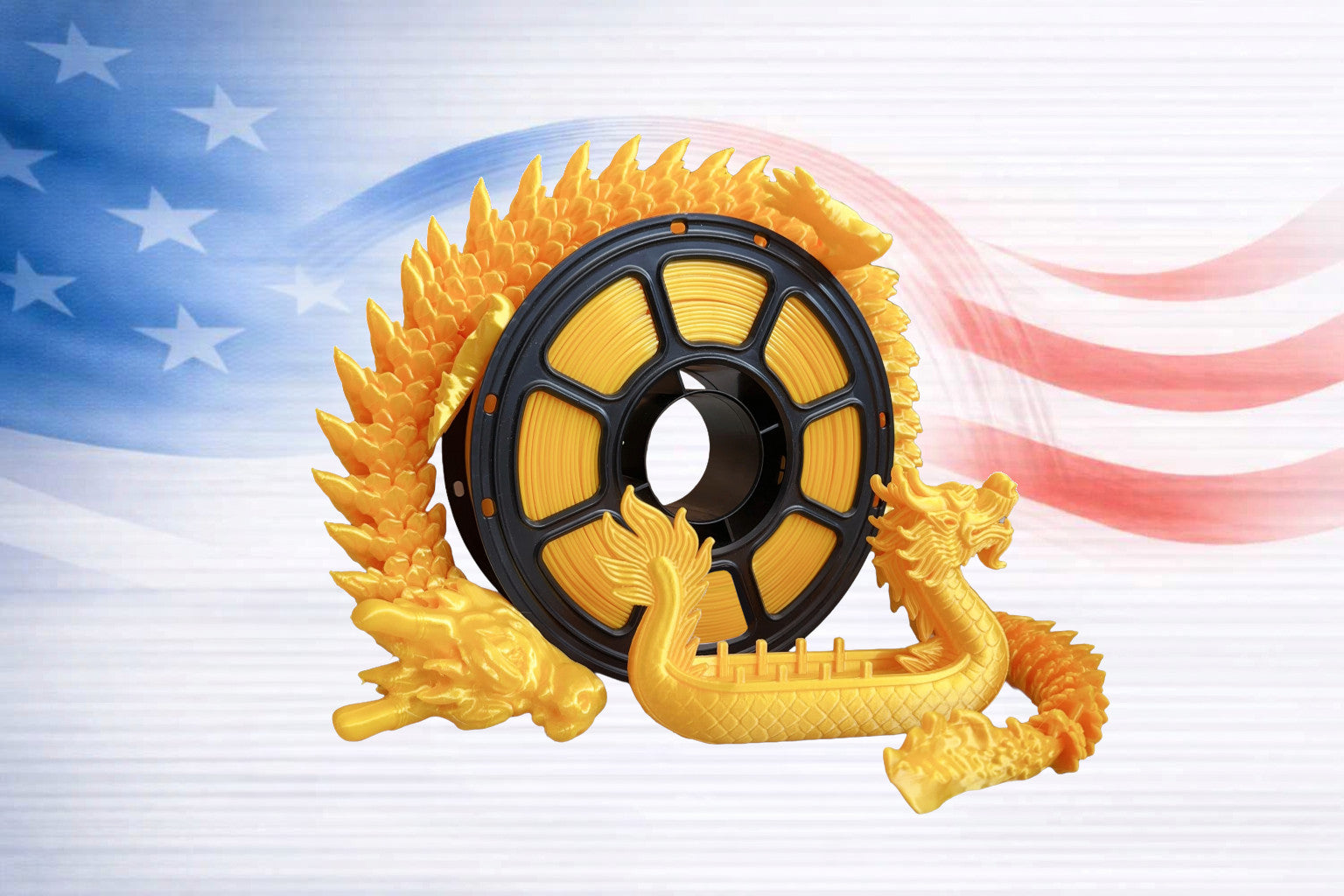 Silk Bright Gold 1KG PETG Filament