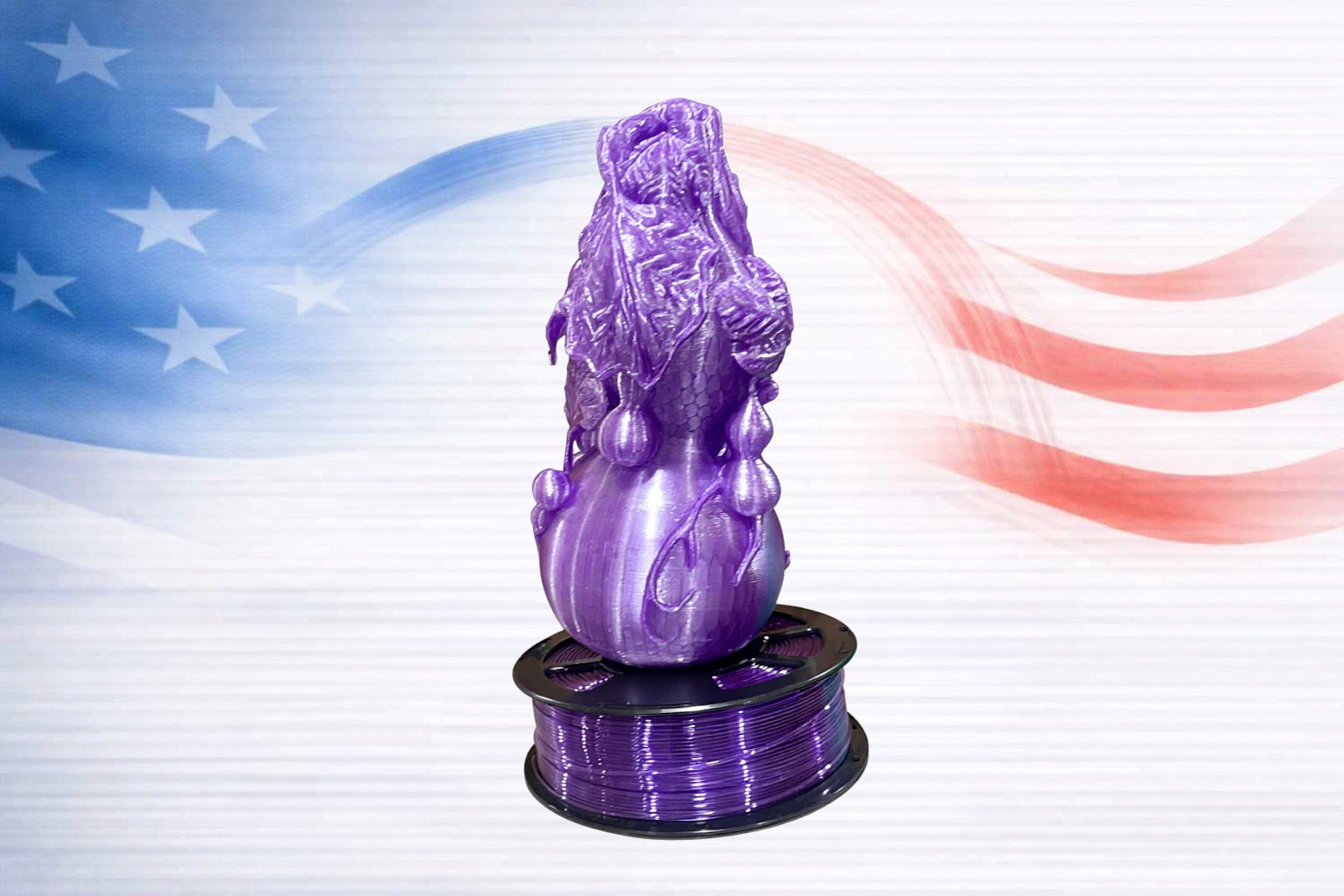 Transparent Purple 1KG PETG Filament