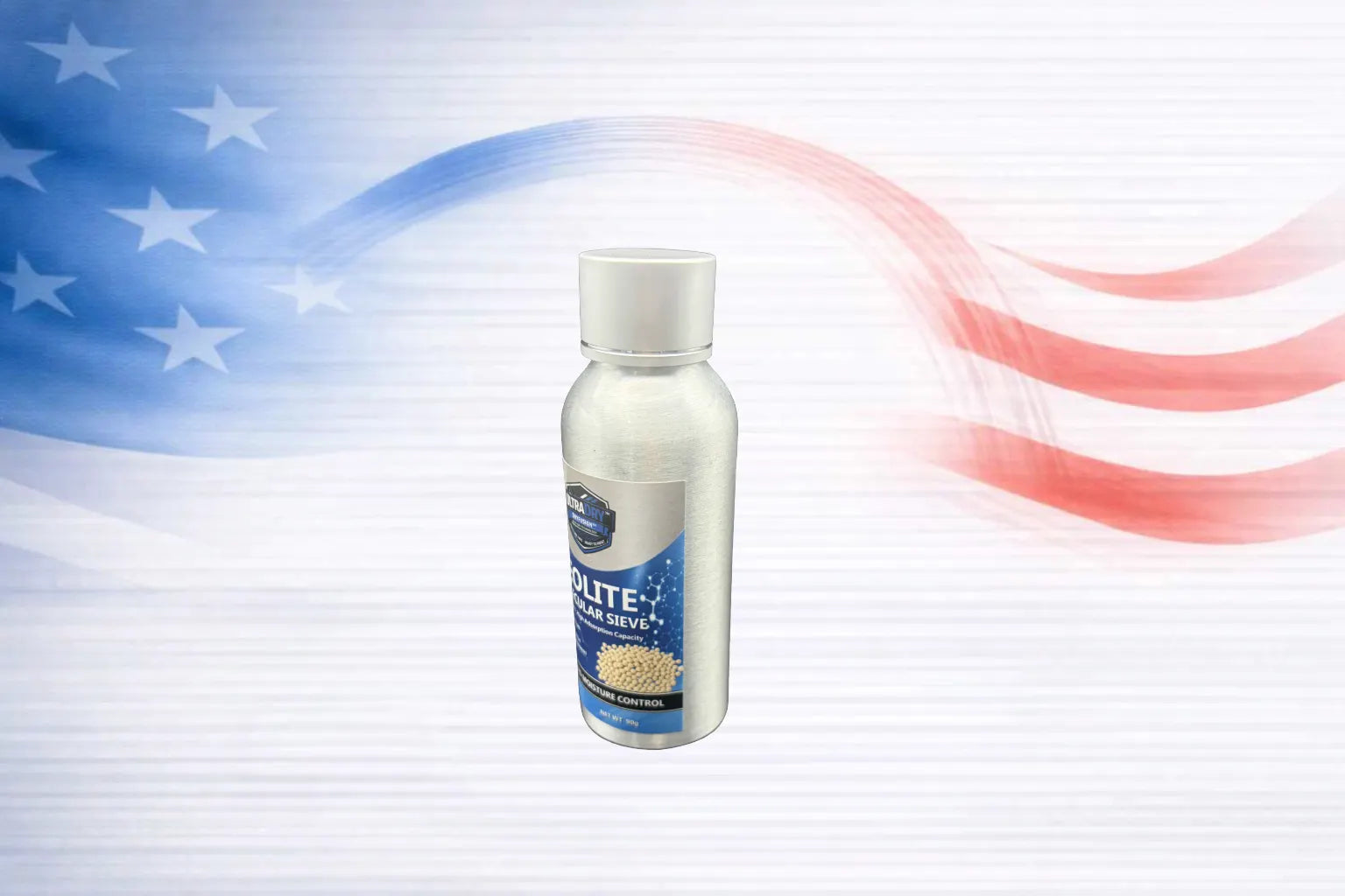 Tamiz de humedad de zeolita UltraDry de 90 g: control de humedad reutilizable